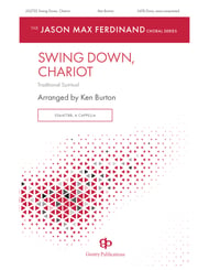 Swing Down SATB choral sheet music cover Thumbnail